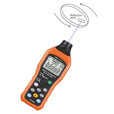 Digital Laser-Tachometer (Varvtalsmätare) med datalogning och beröringsfri mätning